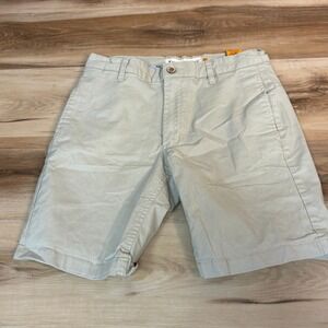 Tailor Vintage Shorts Mens 31 Beige Greenwich Slim Fit 9 Inch Inseam Chino